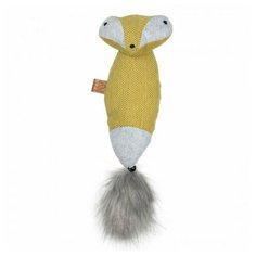 Игрушка для кошек мягкая с кошачьей мятой EBI "Rocco", жёлтая, 40x11см (Нидерланды)