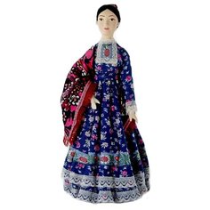 Кукла коллекционная фарфоровая Кубанская казачка Потешный промысел