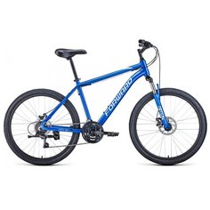 Горный велосипед FORWARD Hardi 26 2.0 Disc (2021)(17 / синий-бежевый/17)