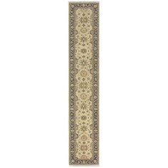 Ковер пакистанский Kover.ru NEW YORK IVR-BLK(73X415), Шерсть 4.15x0.73