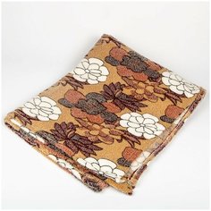 Плед Бамбук Пионы, 180*200 см Bozhong Home Textile