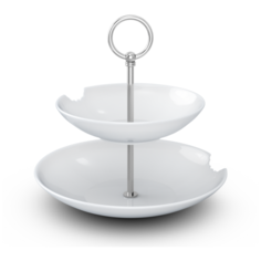 Tassen Этажерка для сладостей и фруктов с "откушенным краем"