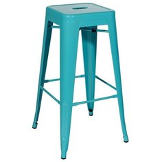 Барный стул TOLIX голубой матовый Stool Group