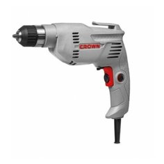 Дрель 400Вт, БЗП-10мм, 0-3000/мин, реверсивная, 1,4кг Crown