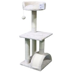 Когтеточка-комплекс 36х36х88 см, кремовый Pet Choice