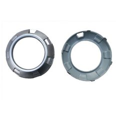 Рамка противотуманной фары левая=правая серебро pajero iv Sailing