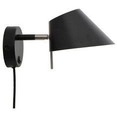 Лампа настенная office, d18 см, черная матовая Frandsen