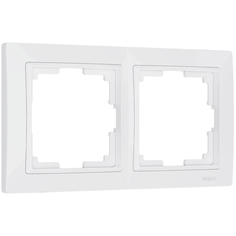 W0022001/ Werkel Рамка на 2 поста Snabb basic (белый) Веркель