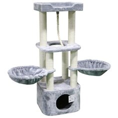 Когтеточка-комплекс 40х40х108 см, серый Pet Choice