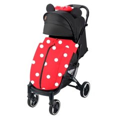 Прогулочная коляска Dearest 818 Plus (Yoya Max Premium), Минни/черная рама, цвет шасси: черный