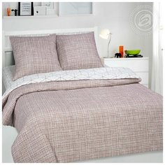 Постельное белье евро/рез (180х200) поплин Кардинал Артпостель