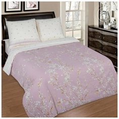 Постельное белье 1.5сп/рез.(140х200) поплин Сакура Артпостель