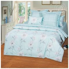 Постельное белье евро сатин (4 нав) Лантана Артпостель