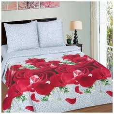 Постельное белье Евро стандарт поплин Богиня Артпостель