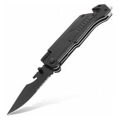 Складной нож Xiaomi Jiuxun Tools Ninety Outdoor Folding Knife 7 in 1 (черный)
