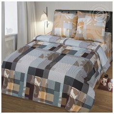 Постельное белье 2 сп/европр. бязь Альфред Артпостель