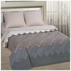 Постельное белье 2 сп/европр. поплин Силуэт Артпостель