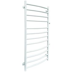 Полотенцесушитель водяной Fincopper FCB 1170х500 белый RAL 9016, 12 перекладин, боковое подключение прямое 3/4х1/2 ГШ с чашками и эксентриками