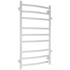 Полотенцесушитель водяной Fincopper FCB 900х500 белый RAL 9016, 9 перекладин, боковое подключение прямое 3/4х1/2 ГШ с чашками и эксентриками