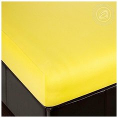 Простынь 60х120 на резинке трикотажная Лимон АртДизайн