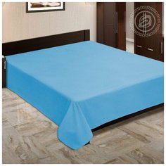 Простынь 1,5 спальная поплин Лагуна АртДизайн