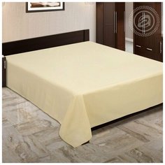 Простынь 1,5 спальная поплин Шампань АртДизайн