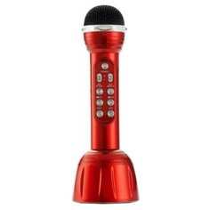 Беспроводной караоке-микрофон WS-568 (красный) Belsis
