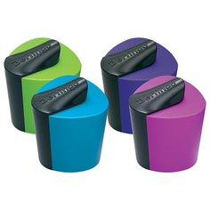 Точилка пластиковая Berlingo "Color Zone", 1 отверстие, контейнер, ассорти