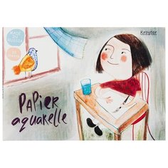 Альбом для рисования акварелью Kroyter А4 Друзья 00018 (30 листов) Кройтер