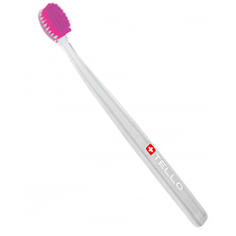 Швейцарская зубная щетка TELLO с мягкой щетиной
