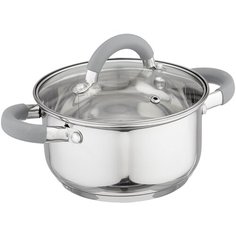 Кастрюля Appetite Sofia, 1.7 л, стальной/серый