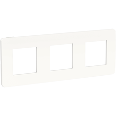 Рамка 3п Schneider ElectricNU280618, белый