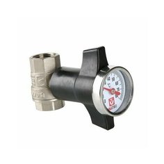 Кран шаровой c термометром 1/2" VALTEC
