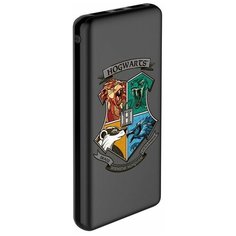 Внешний аккумулятор лицензия Harry Potter 10000 mAh, 2 USB, MicroUSВ, 2,1A, Li-pol, Hogwartz 02 Deppa