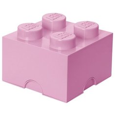 Ящик для хранения 4 нежно-розовый, Lego