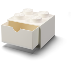 Ящик для хранения LEGO DESK 4 белый