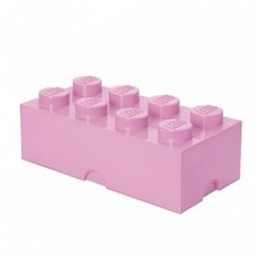 Ящик для хранения 8 нежно-розовый, Lego