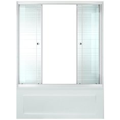 Шторка для ванны Тритон Полосы 170