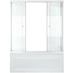 Шторка для ванны Тритон Узоры 150