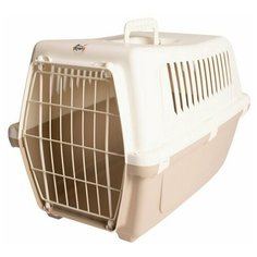 Переноска для животных DUVO+ пластиковая "Родстер", бежевая, 54х36х36см (Бельгия)