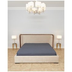 Простыня обычная, бязь"Всё себе"; Граф; Размер: 1.5