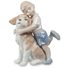 JP-29/ 1 Фигурка Мальчик с собакой (Pavone)