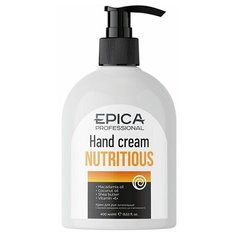 EPICA Nutritious Крем для рук питательный с маслами макадамии, ши, кокоса и витамином Е, 400 мл.
