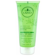 Гель-шампунь для душа Laino Green Tea, 200 мл