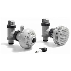 Плунжерные клапана в сборе с фильтрующими муфтами(компл.2+2 шт) д/всех типов фильтр-нас.,патрубок 38мм (1,5") Intex