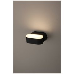 ЭРА WL9 BK Подсветка ЭРА Декоративная подсветка светодиодная 6Вт IP 54 черный (20/800) ERA