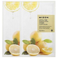 Маска тканевая с витамином С Mizon Joyful Time Essence Mask Vitamin