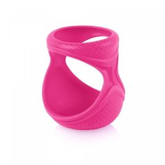 Силиконовый чехол для бутылочки для кормления Boob Baby розовый Joovy