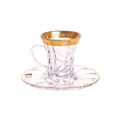 Набор чайный на 6перс.12пред. "Кристалайт - 430469" Crystalite Bohemia