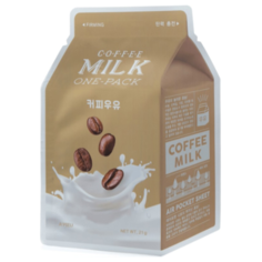 Маска тканевая укрепляющая с экстрактом кофе и коллагеном APieu Coffee Milk One-Pack